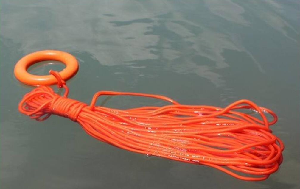 反光水面漂浮繩