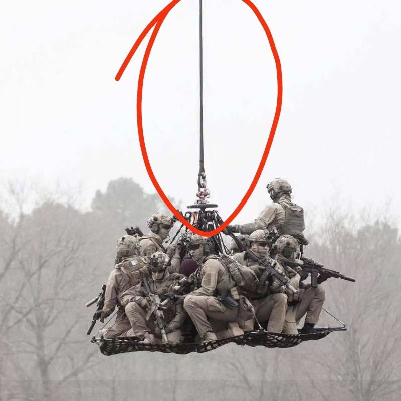 直升機載人平臺纜繩 直升機載人平臺纜繩